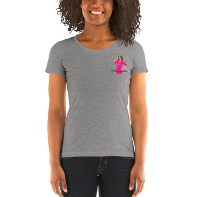 Ladies' short sleeve t-shirt Made in the USA